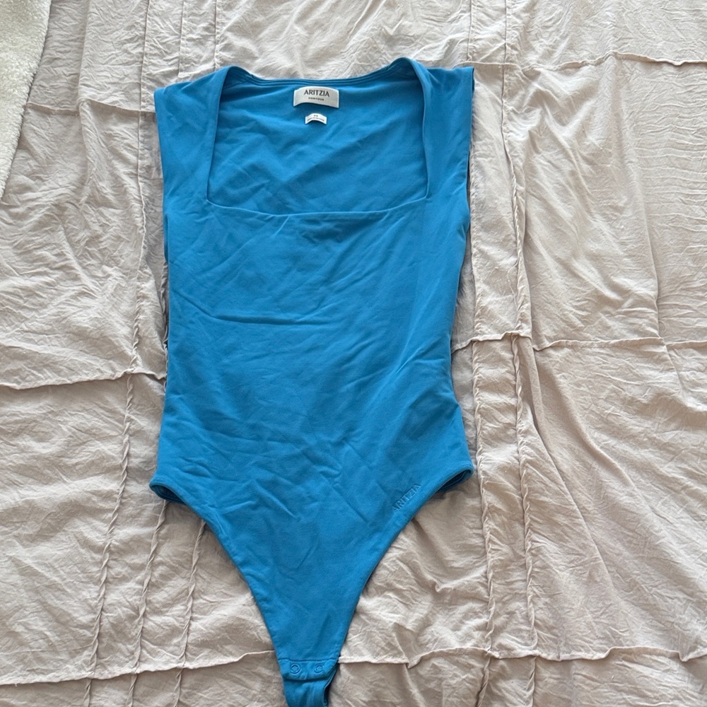 Aritzia Bold Blue Women's Bodysuit